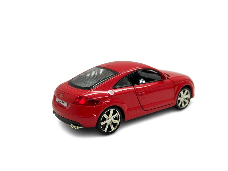 Miniatura Audi TT Vermelho Acende Luz e Som 1:32 - RMZ - Carrinhos
